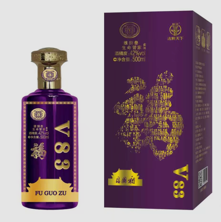 V83福酒（42℃）/紫色包装